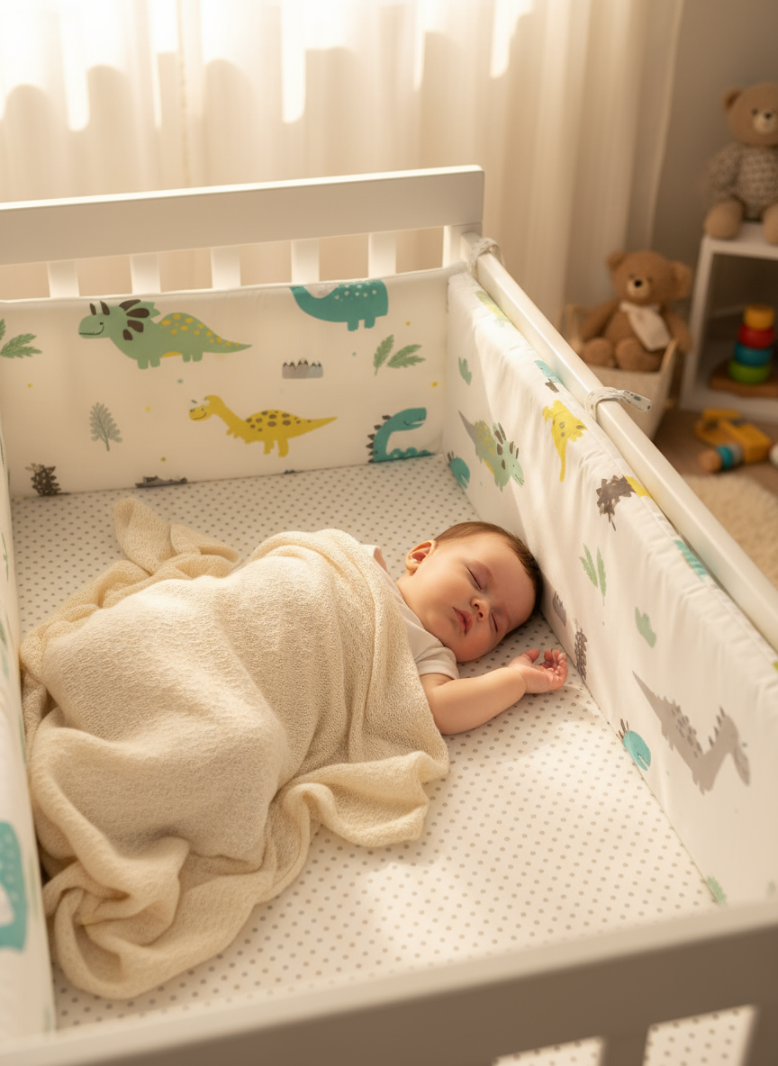 Bébé endormi - ambiance chaleureuse