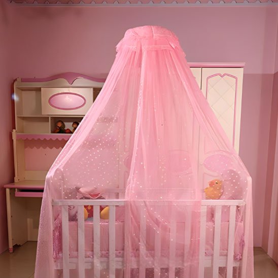 Ciel de lit pour sécuriser bébé