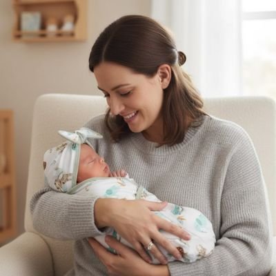 Couverture d'emmaillotage | SleepSecure - mon bébé rêveur