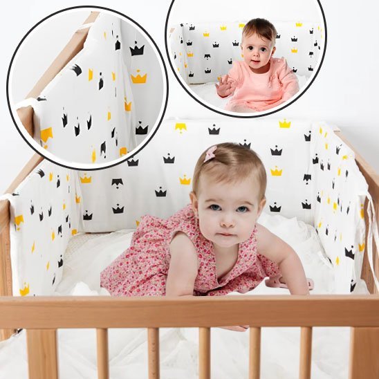 Tour de lit bébé | Respirant Sécurité - mon bébé rêveur