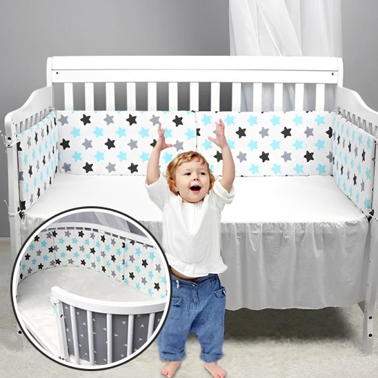 Tour de lit bébé | Respirant Sécurité - mon bébé rêveur