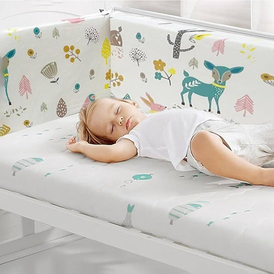 Tour de lit bébé | Respirant Sécurité - mon bébé rêveur