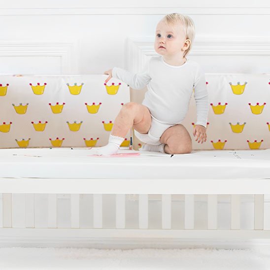 Tour de lit bébé | Respirant Sécurité - mon bébé rêveur