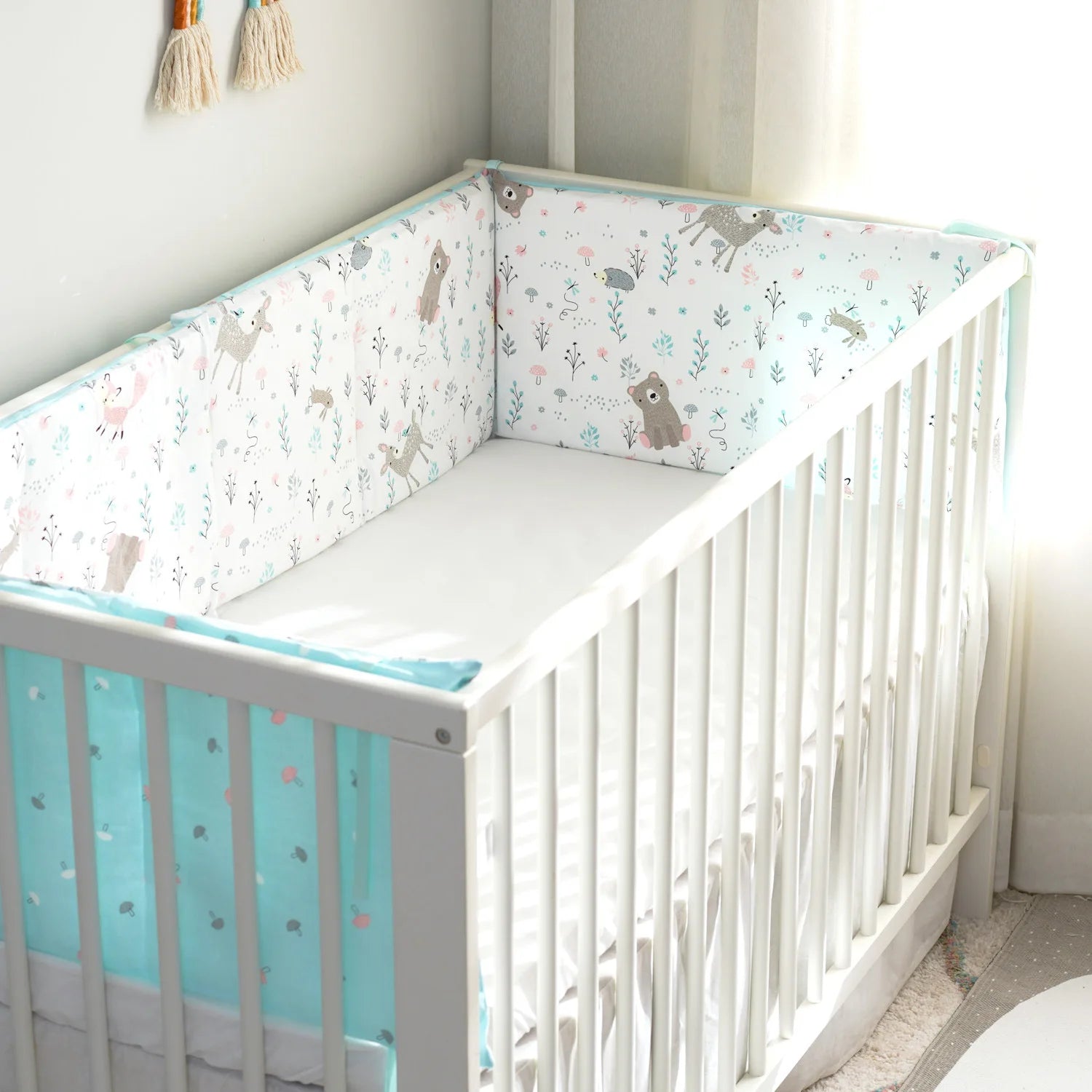 Tour de lit bébé DoubleCosy installé