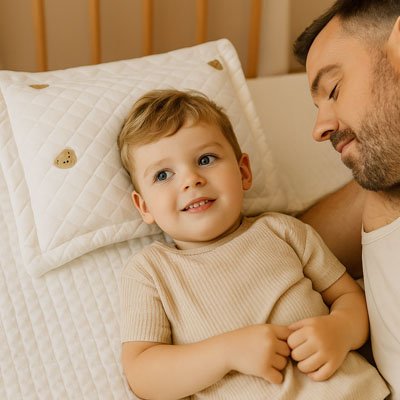 Oreiller bébé | Ergonomique Anti-tête Plate