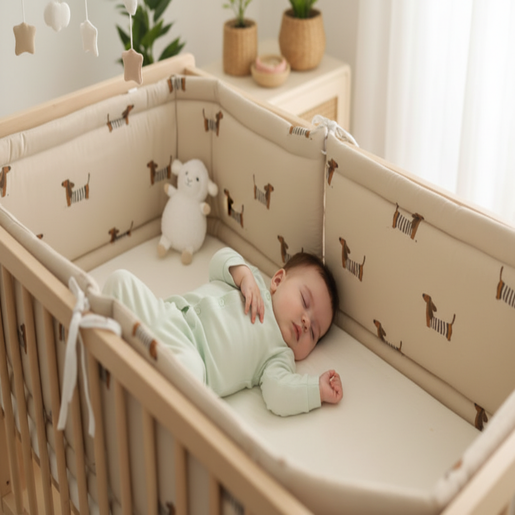 TOUR DE LIT BEBE GARCON  | DOUX COCON PROTECTEUR