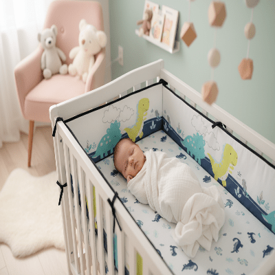 TOUR DE LIT BEBE GARCON  | DOUDOU PROTECTEUR