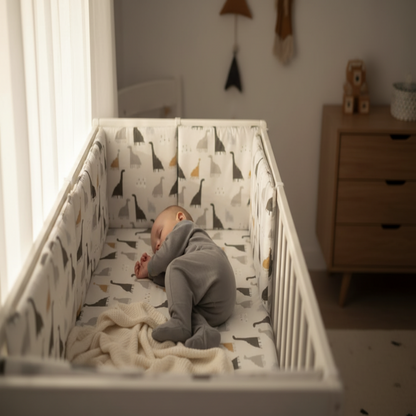 TOUR DE LIT POUR BEBE GARCON | COTON SECURISE
