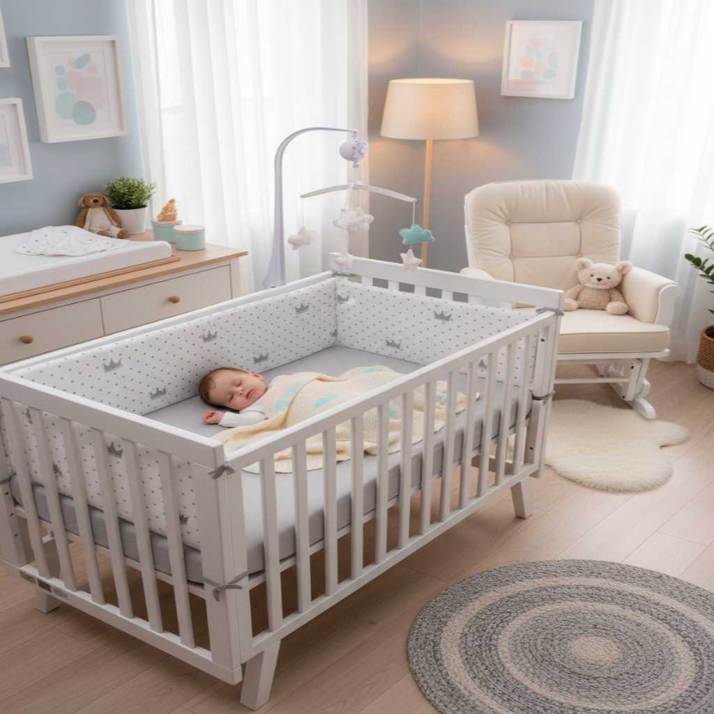 Tour de lit bébé | Cocon Protecteur