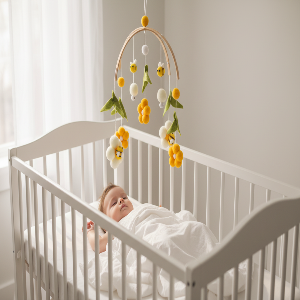 Mobile pour bébé  | Abeilles douces