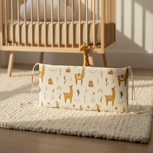 TOUR DE LIT POUR BEBE GARCON | COTON DOUX 130cm