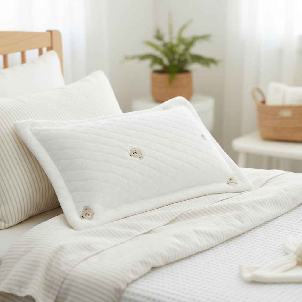 Oreiller bébé | Ergonomique Anti-tête Plate