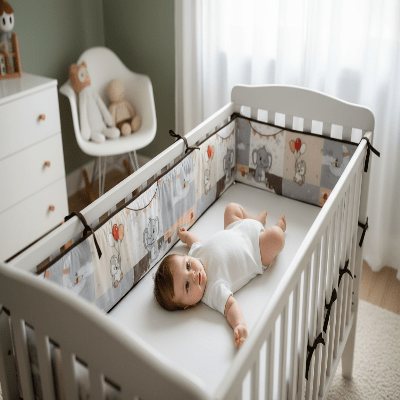 TOUR DE LIT BEBE GARCON  | DOUDOU PROTECTEUR