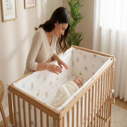 TOUR DE LIT BEBE GARCON  | DOUX COCON PROTECTEUR