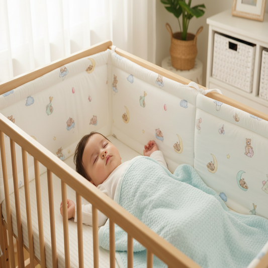 TOUR DE LIT BEBE GARCON  | DOUX COCON PROTECTEUR
