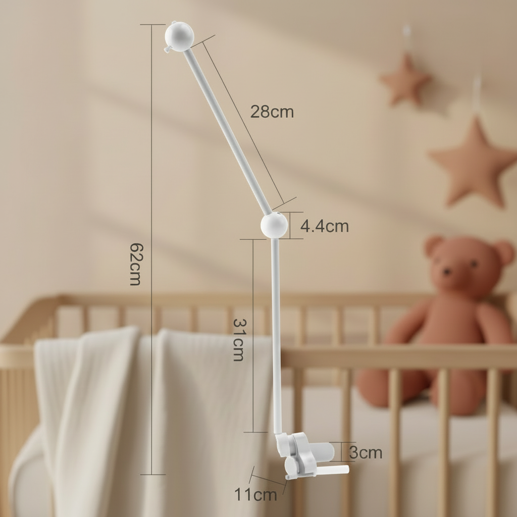 Support Mobile bébé |  Sensoriel Naturel