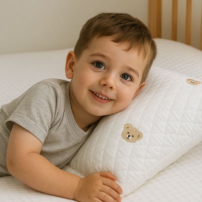 Oreiller bébé | Ergonomique Anti-tête Plate