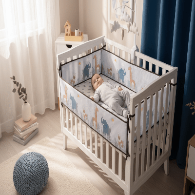 TOUR DE LIT BEBE GARCON  | DOUDOU PROTECTEUR