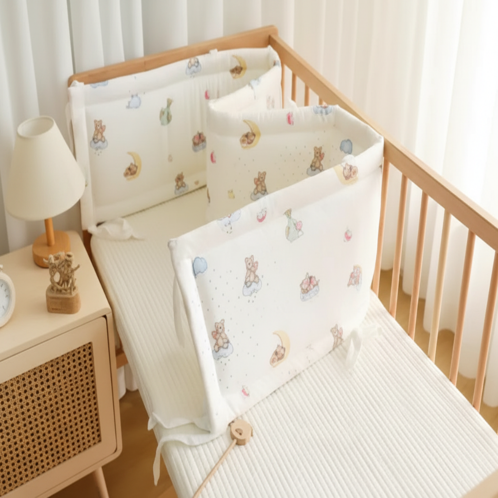 TOUR DE LIT BEBE GARCON  | DOUX COCON PROTECTEUR