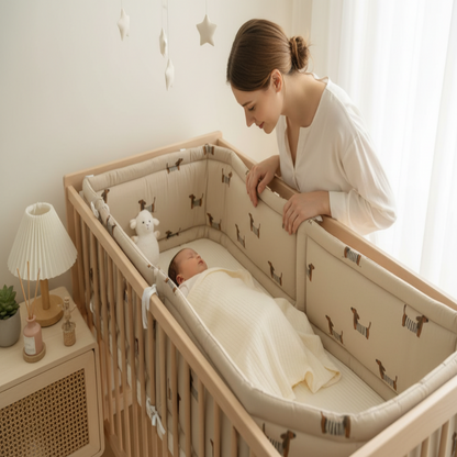 TOUR DE LIT BEBE GARCON  | DOUX COCON PROTECTEUR
