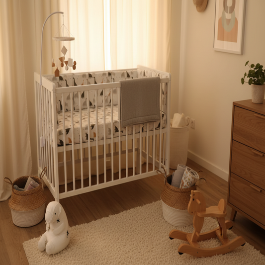TOUR DE LIT POUR BEBE GARCON | COTON SECURISE