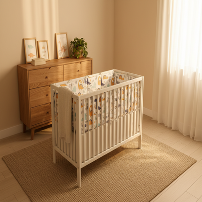 TOUR DE LIT POUR BEBE GARCON | COTON SECURISE