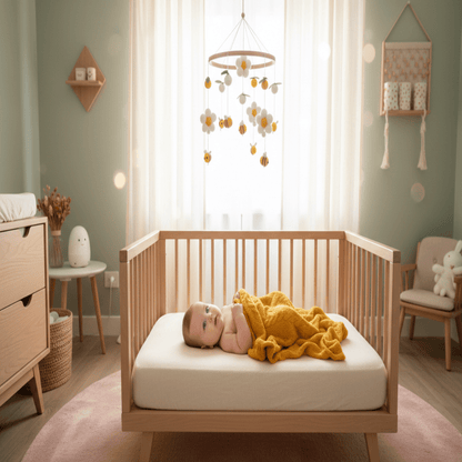 Mobile pour bébé  | Abeilles & Fleurs Artisanal