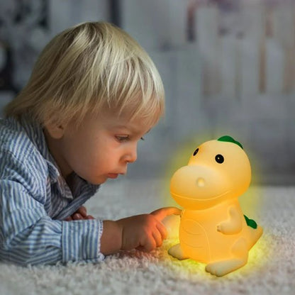 BEBE GARCON REGARDE VEILLEUSE BEBE DINOSAURE 