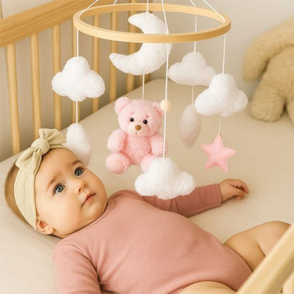 BEBE REGARDE MOBILE BEBE OUSRON ROSE 