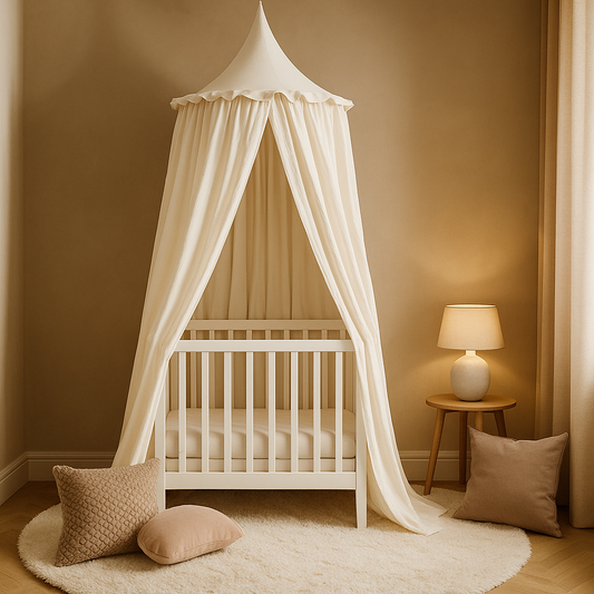 belle deco avec ciel de lit