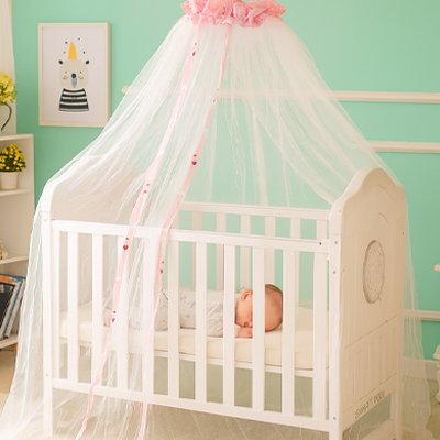 Ciel de lit bébé magique pour chambre bébé
