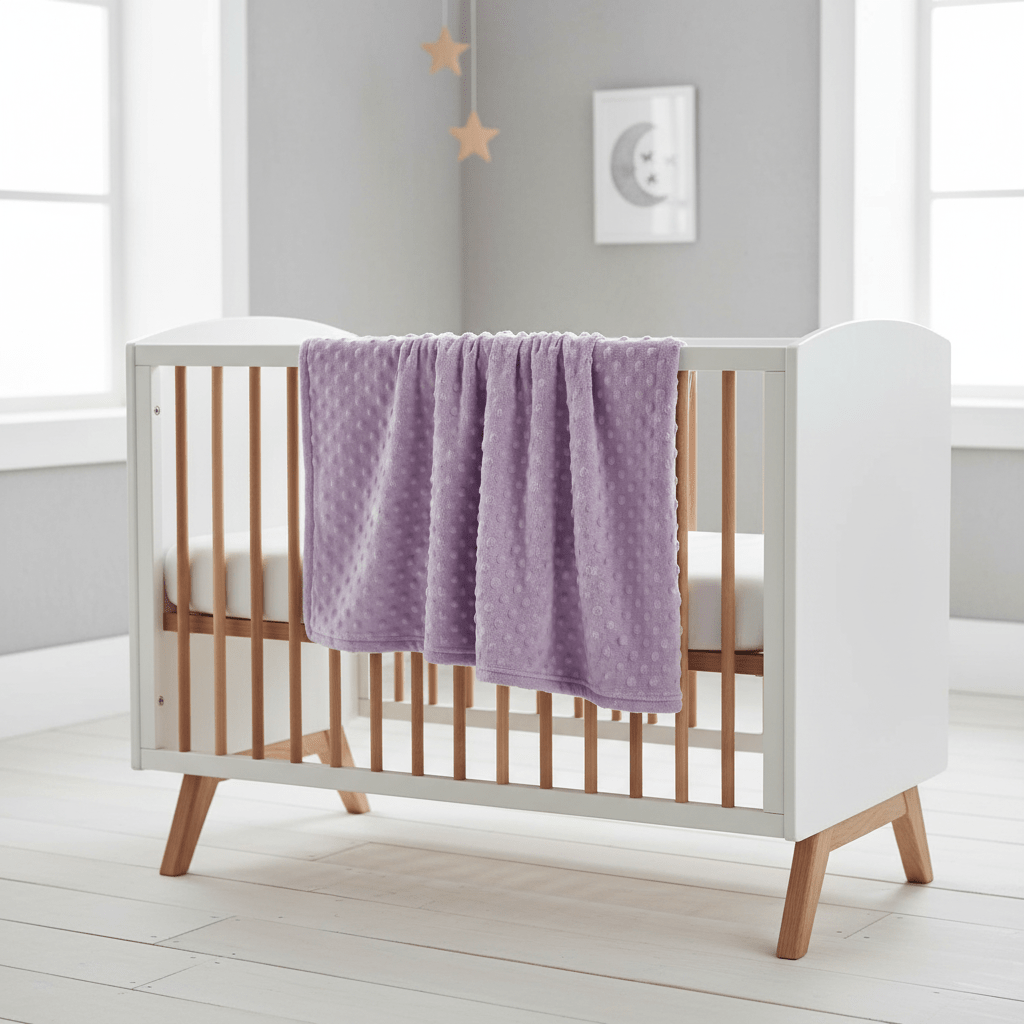 COUVERTURE BEBE DOUDOU BULLES POUR BEBE 