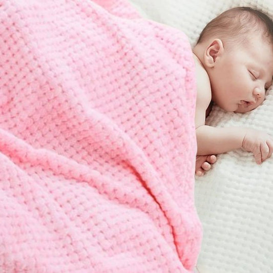 Couverture bébé en polyester doux pour un confort optimal