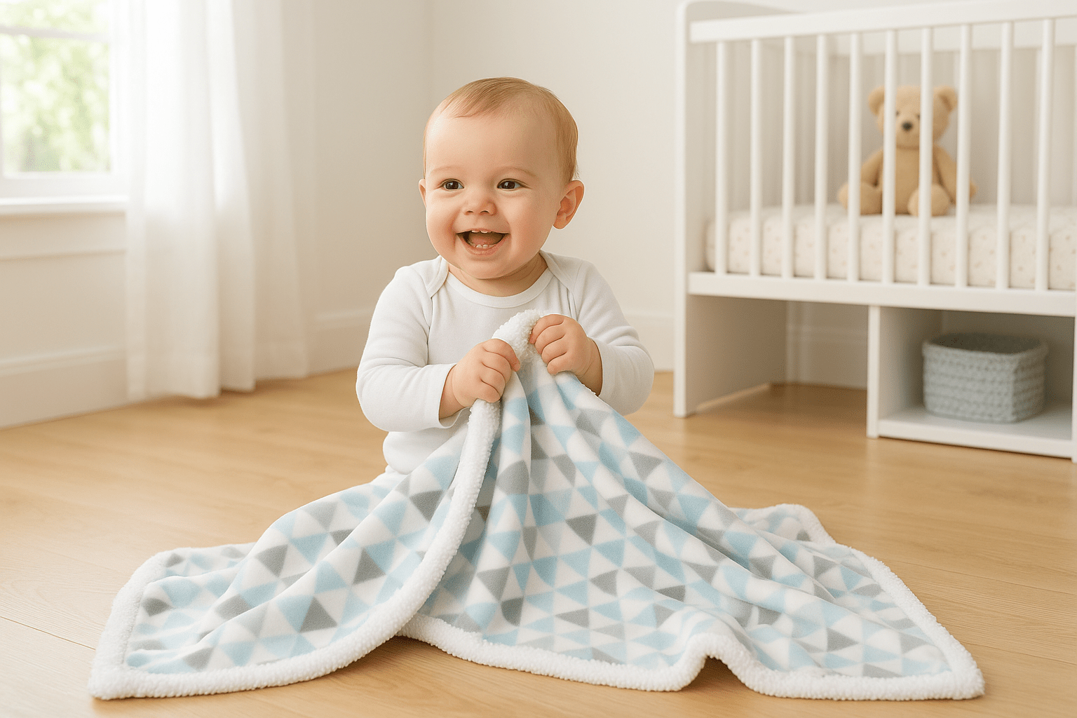 Couverture bébé | Ultra - Douce OEKO - TEX - mon bébé rêveur