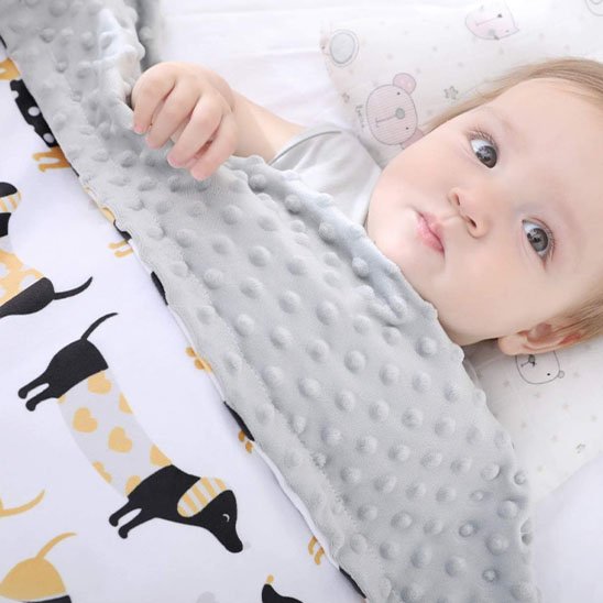 Couverture bébé ultra douce pour bébé