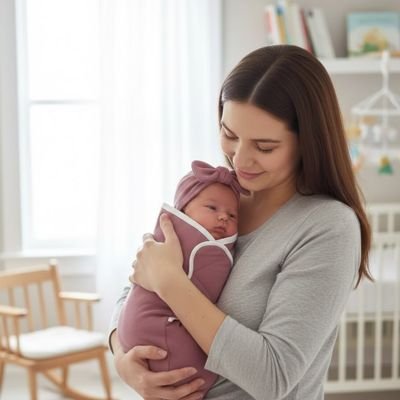 Couverture d'emmaillotage | SleepSecure - mon bébé rêveur