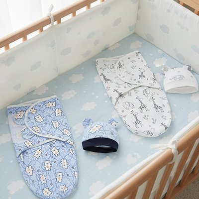 Couverture emmaillotage | Douceur Sécurisante - mon bébé rêveur