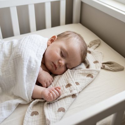 Doudou bébé lapin douce pour bébé
