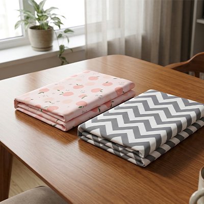 DRAP HOUSSE LIT BEBE AVEC BEAU MOTIFS
