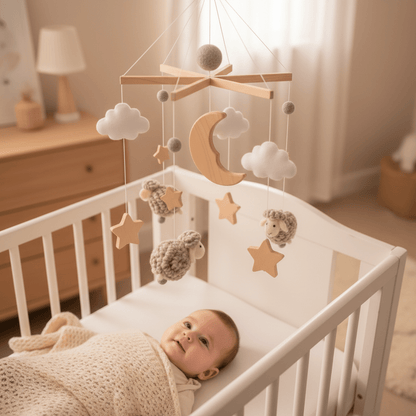 Mobile bébé doux rêves pour bébé heureux 