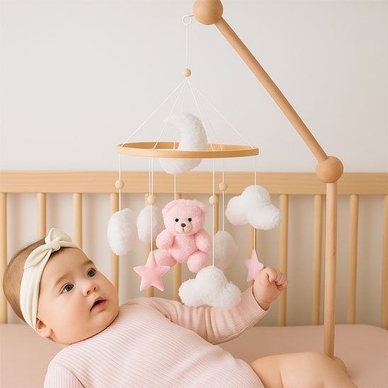 Mobile bébé | Éveil et apaisement - mon bébé rêveur