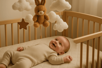 Mobile bébé| Lapin Brun - mon bébé rêveur