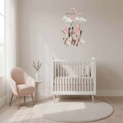 Mobile bébé naturel pour bébé  