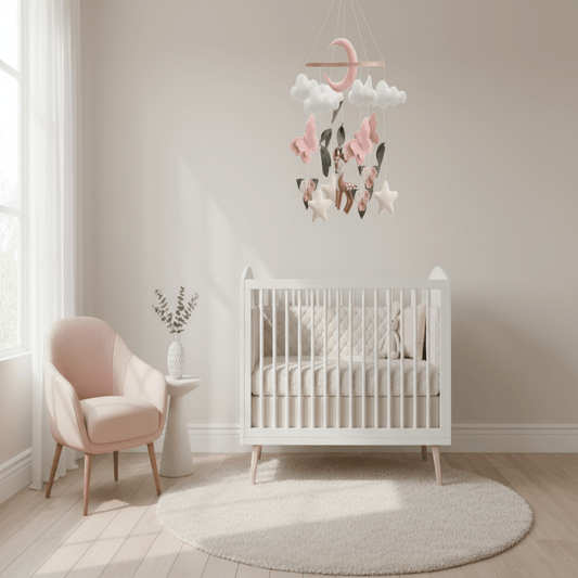 Mobile bébé naturel pour bébé  