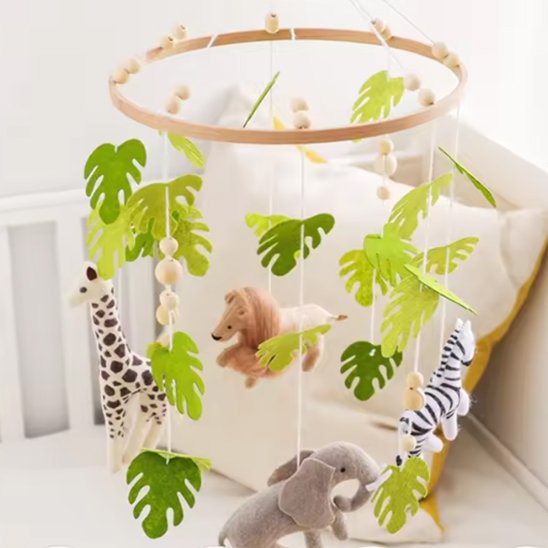 Mobile bébé thèmes safari 