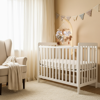 Mobile safari avec support en bois pour bébé