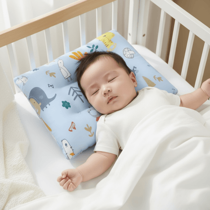 Oreiller bébé doux sommeil avec bébé calme 