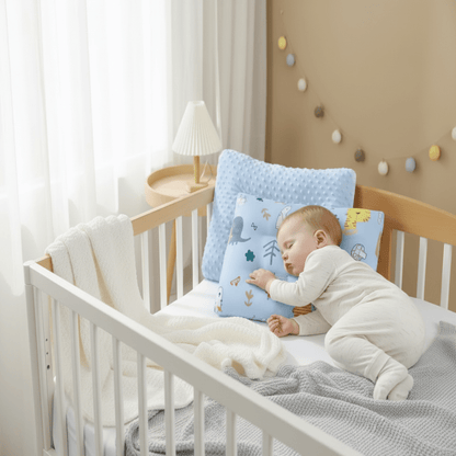 Oreiller bébé doux sommeil avec bébé enchanter 