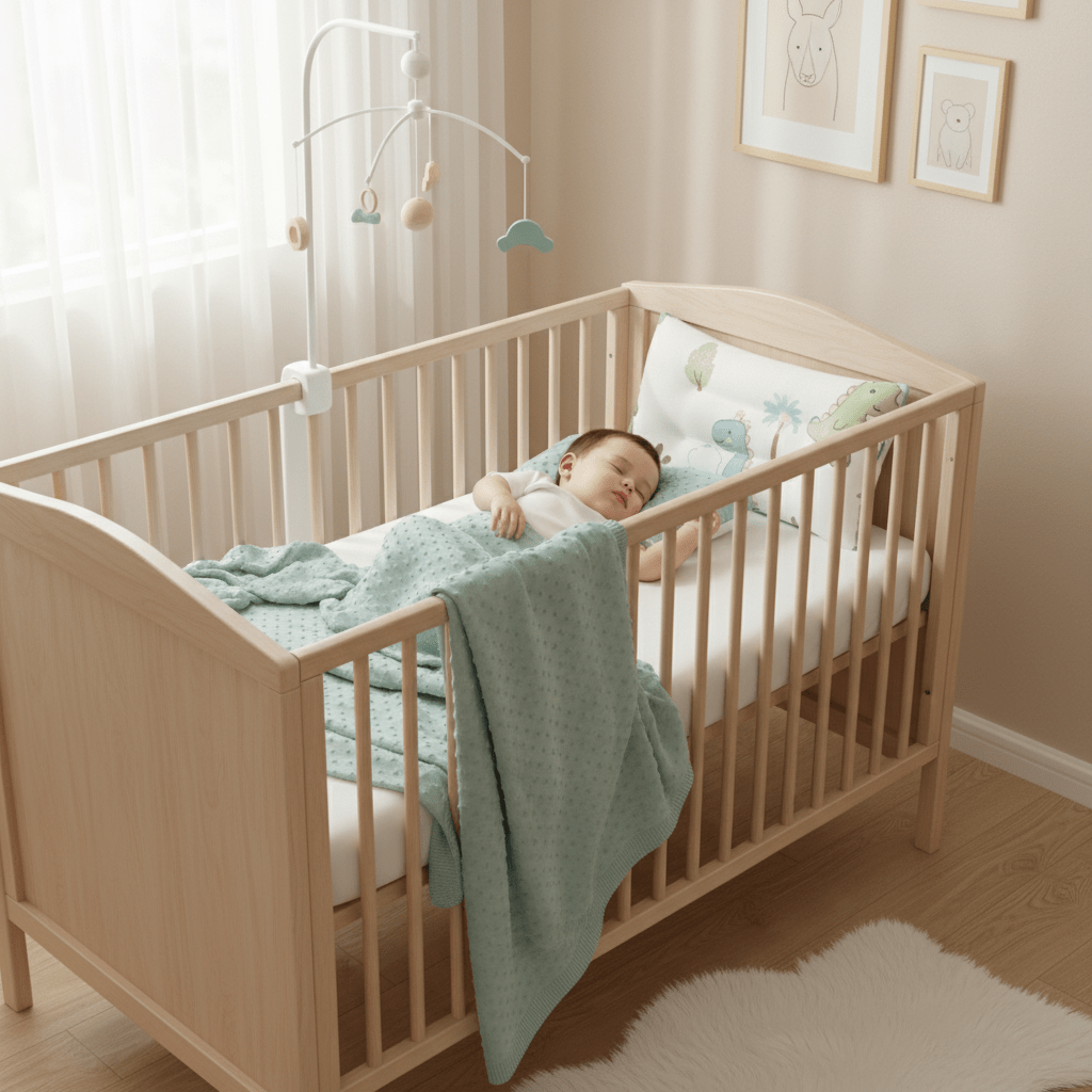 Oreiller bébé | Haricot Ergonomique - mon bébé rêveur