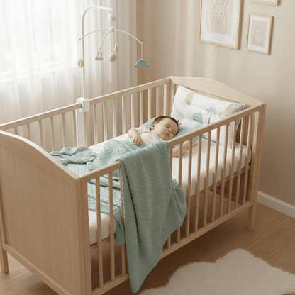 Oreiller bébé | Haricot Ergonomique - mon bébé rêveur